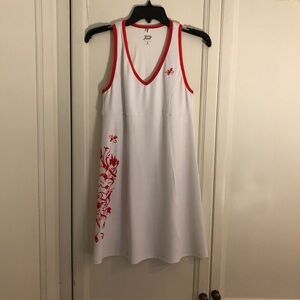 White Tail Tennis Dress